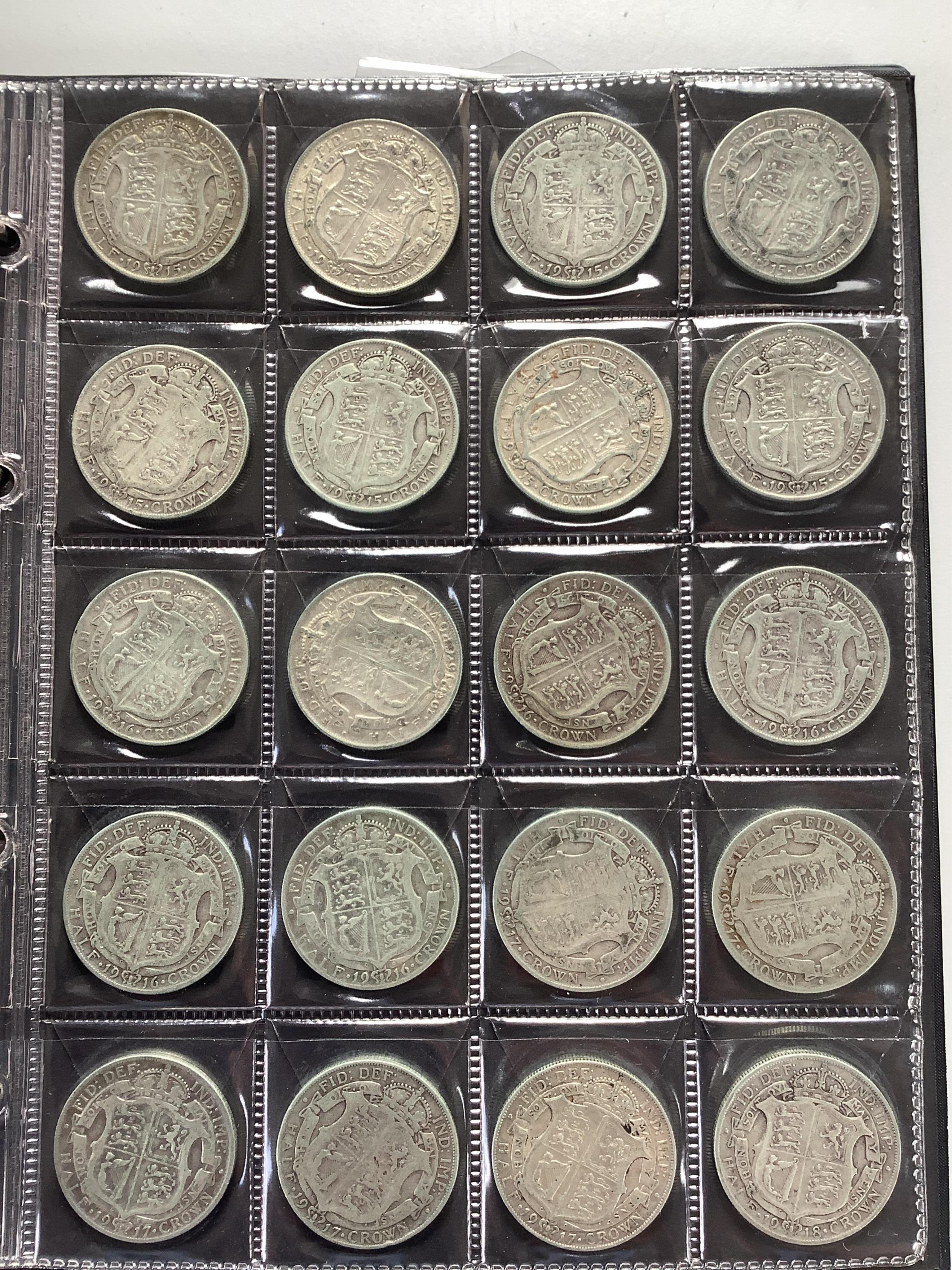 British, Australian, New Zealand, British dependence coins, George III to QEII, in three albums, highlights include two silver crowns, 1820 and 1821, fifty Victoria to George V silver halfcrowns, thirty one silver florin